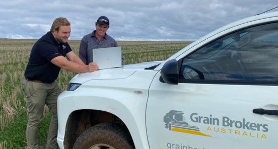 We assist growers with their grain marketing